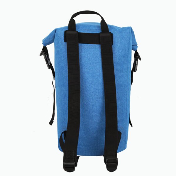 waterproof backpack back side